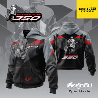 Y7 เสื้อซิ่ง เสื้อพิมพ์ลาย Forza 350 2023 ตรงรุ่น แขนสั้น แขนยาว คอปก ฮู้ดซิป ฮู้ดสวม ใส่ออกทริป ใส่ขับรถ