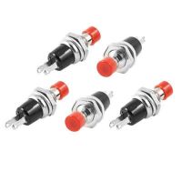 ✳ Red SPST Momentary Push Button Switch PBS-101 AC 250V 1A On-Off