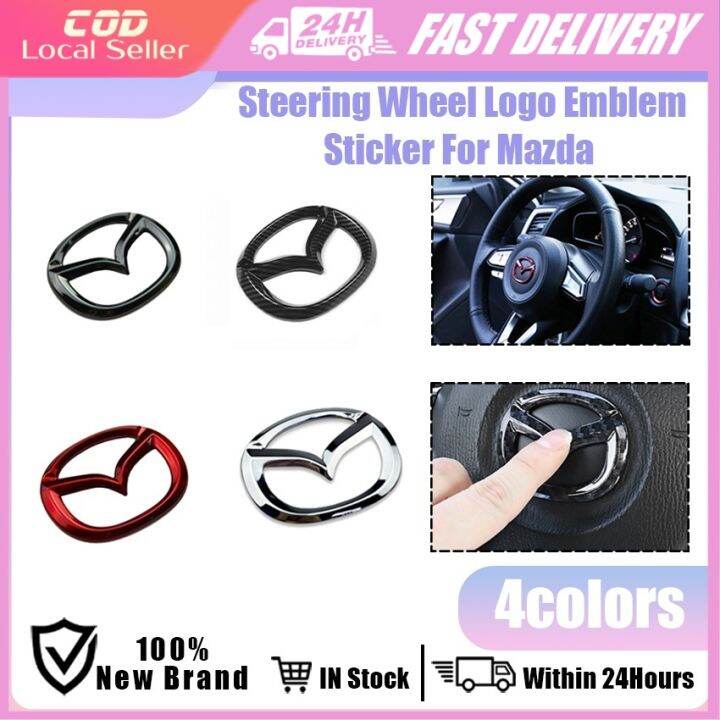 Mazda Emblem Car Auto Steering Wheel Logo Badge Sticker Decal mazda-emblem-car-auto-steering-wheel-logo-badge-sticker-decal