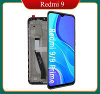 ดิจิไทเซอร์หน้าจอสัมผัสแสดงผลสำหรับ Xiaomi Redmi 9ชิ้นอะไหล่เปลี่ยน M2004J19PI M2004J19G แอลซีดีสำหรับ Redmi 9