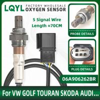 Oxygen Sensor Wideband O2 Sensors Lambda Probe For Audi Skoda Seat VW Golf Mk5 1.6L Jetta SEAT 06A906262BR LZA07 V1 06A906262CF Oxygen Sensor Removers