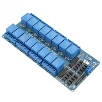 โมดูลรีเลย์16ช่อง10A 250 V พร้อม Optocoupler P Rotection ทริกเกอร์ระดับต่ำ