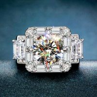 CAOSHI Gorgeous Modern Style Rings for Women Dazzling Crystal CZ Luxury Party Accessories Jewelry High quality Anniversary Gift