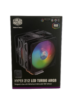 CPU COOLER (พัดลมซีพียู) COOLER MASTER HYPER 212 LED  TURBO ARGB  (by Pansonics)