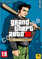 GTA grand theft auto 3 the definitive edition แผ่นเกมส์ แฟลชไดร์ฟ เกมส์คอมพิวเตอร์  PC โน๊ตบุ๊ค