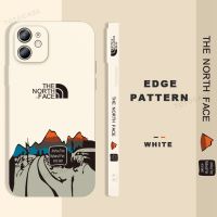 ✠ Fashion The North Face Phone Case Apple iPhone 13 11 12 Pro Max Mini 6 6S 7 8 Plus 7plus 8plus 6plus 6splus 7 8 X XR XS MAX Soft Silicone Case Camera Lens Protector official Back Cover