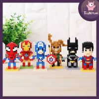 ?ส่งจากกทม? Large size Super hero building blocks บล็อกไม้ เลโก้ ซุปเปอร์ฮีโร่ เลโก้อเวนเจอร์