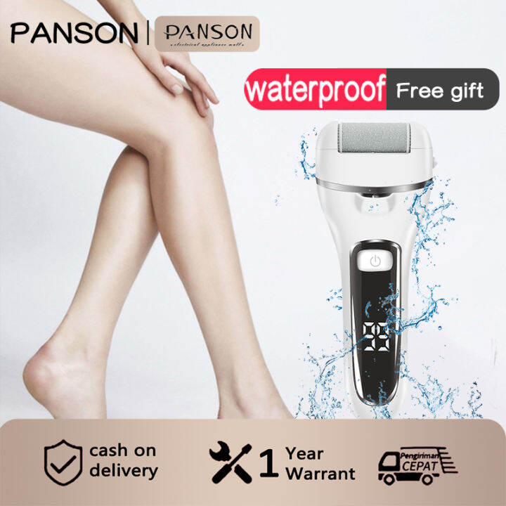 New Electric Foot Scrubbers Digital Display Rechargeable Pedicure