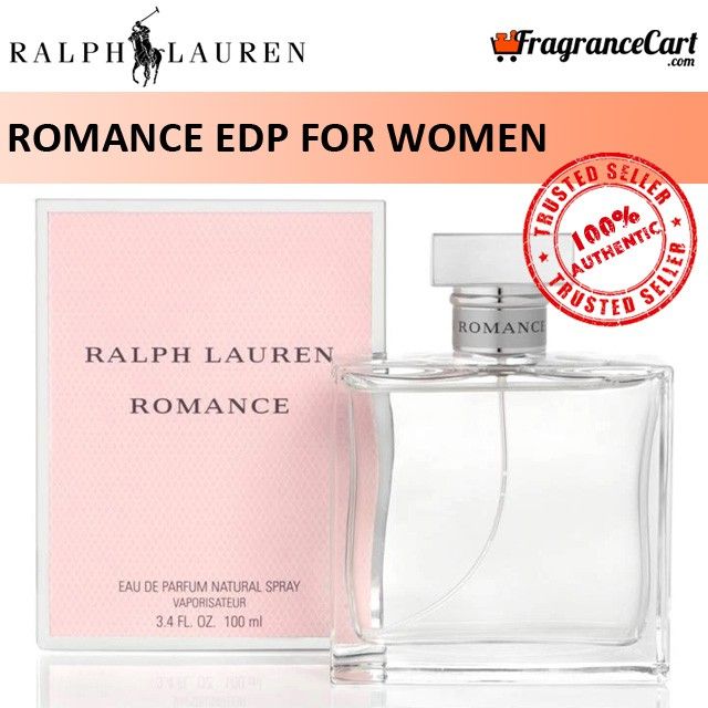 Ralph Lauren Romance EDP for Women (100ml) Eau de Parfum Romantic Pink  [Brand New 100% Authentic Perfume/Fragrance] 