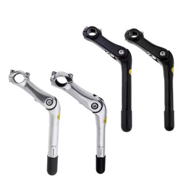 Adjustable 0-90 Degree 110mm Mountain Road Bike 25.4mm Handlebar Stem Riser Bicycle Front Fork Stem Extender Cycling Accessories