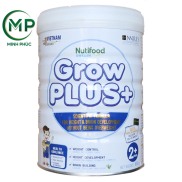Sữa bột Nutifood GrowPLUS+ trắng giúp trẻ phát triển chiều cao và não bộ