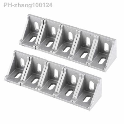 ❈ 5/10pcs corner fitting corner aluminum connector bracket fastener 2020 3030 4040 2028 3060 series industrial aluminum profile