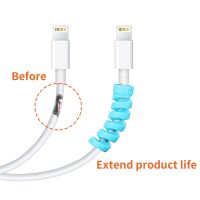 New Product 5/10/20/50Pcs Cable Protector Silicone Boin Winder Wire Cord Organizer Cover For   USB Charger Cable Cord