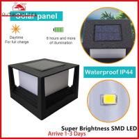 [Arrive 1-3 Days]Solar Powered Post Light IP54 Waterproof Outdoor Column Patio Fence Gate Lamp