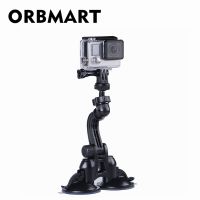 Orbmart โครงกระดูกที่ยึดโทรศัพท์ในรถถ้วยดูดคู่คงที่แข็งแรงสำหรับ Mijia Sport Camreras