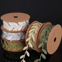 【YF】✈✢  100cm /Lot Sewing Trim Embellishment Rope Braided With Leaves Garland