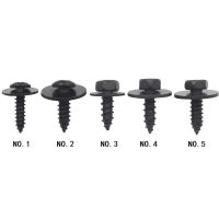 【CC】♠  10Pcs Car Screw Metal Tapping Rivet Fastener