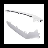 1Pair Left Right Front Low Bumper Trim Cover for Mercedes Benz W212 E-Cl E350 2014-2016 Silver 2128852774 2128852874