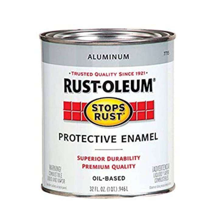 Rust-Oleum STOPS RUST PAINT AND RUST PREVENTION Protective Enamel Brush ...
