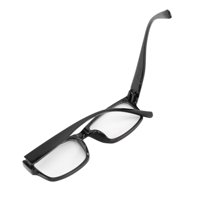black-rectangle-plastic-frame-clear-lens-glasses
