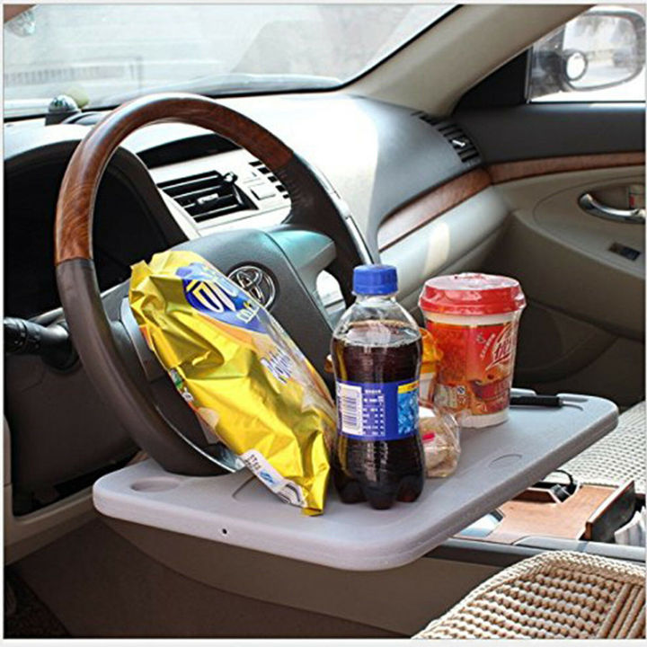 ที่วางอาหารในรถยนต์-ถาดอาหารในรถ-ที่วางแล็ปท็อปในรถยนต์