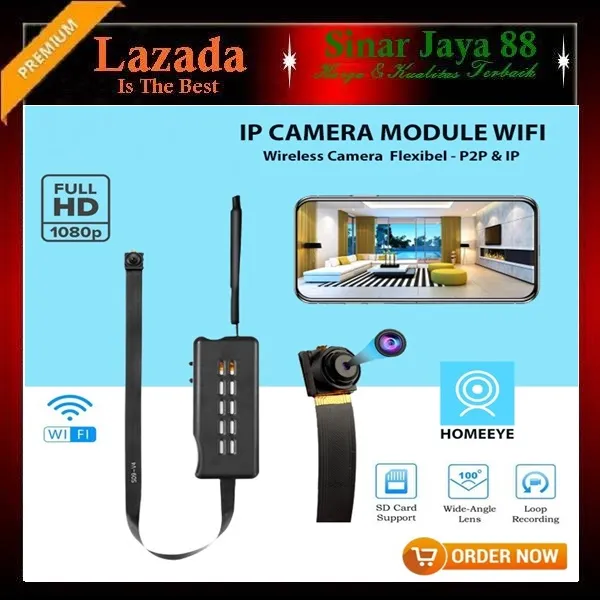 IP Camera Module Wireless - Camera Ultra Small Mini Flexible HD 1080P ...