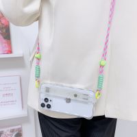 Mobile Phone Strap Rope Shoulder Carrying Cross Body Hanging Chain Back Clip Adjustable Cell Phone String Portable