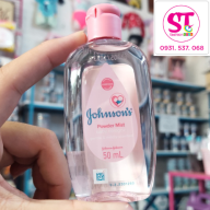 Nước Hoa Cho Bé JOHNSON S 50ml - nước hoa chai hồng thumbnail