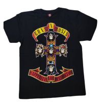 【Hot】 เสื้อวงร็อค Guns N Roses T-shirt เสื้อยืดวง Guns N Roses