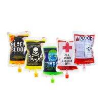 5pcs Food Grade Blood Drink Props Bar Decoration