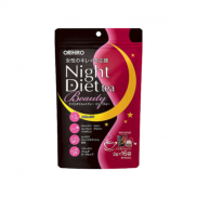 Trà Night Diet Beauty Collagen Orihiro Nhật Bản hỗ trợ giảm cân ban đêm