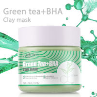 Green Tea Mud Mask Face Cleansing Mask Salicylic Mud Moisturizing Nourishing Acid