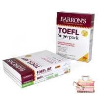 Yay, Yay, Yay ! Barrons TOEFL Superpack (3-Volume Set) (5th BOX Paperback + ) [Paperback]