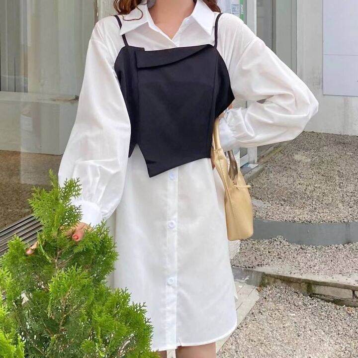 sweet-and-spicy-girl-vest-small-vest-hanging-strap-folding-outwear-super-hot-european-and-american-unique-french-top-female-shirt-shirt-and-skirt