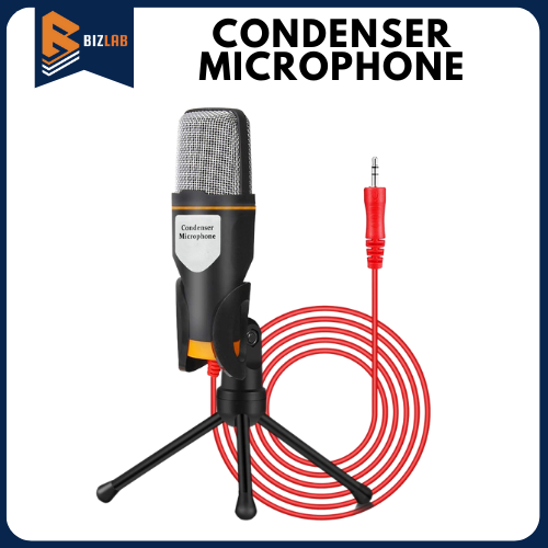 BIZLAB Condenser Microphone Senda SF666 w/ Tripod Stand Professional 3