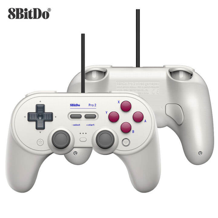 8bitdo Pro 2 Wired Controller Usb Gamepad With Joystick For Nitendo Switch Oled Pc Ns Game