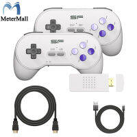 คลาสสิกย้อนยุคเกมคอนโซลไร้สายคู่4พัน Hd เข้ากันได้สำหรับ Super Snes Sfc Y2 Sf กับเหมาะกับการทำงานควบคุม