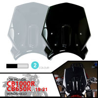 สำหรับ Honda CB 650R CB1000R กระจกหน้ารถกระจกบังลมสำหรับฮอนด้า Honda CB 650R 1000R 2019 2020 2021 2022ที่เบนทางลม