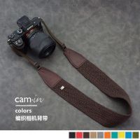 【Original import】 cam-in braided decompression widened SLR camera strap micro-single shoulder strap is suitable for Canon Nikon Sony