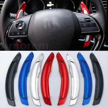 2pcs For Mitsubishi Lancer Car Steering Wheel Paddle Shifter Extension Shift  Paddles Aluminum