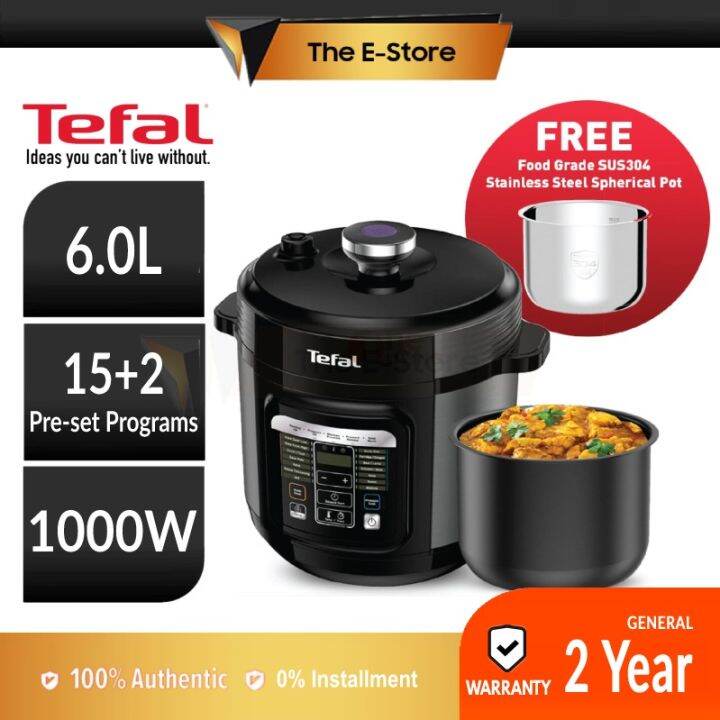 tefal cy601 6lhome chef smart multicooker