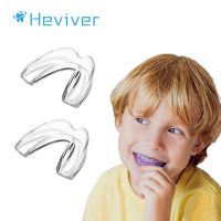 【CW】♂✢۩  Heviver New Kids Mouth Guard for Grinding Teeth Stops Bruxism Whitening Tray Sport Athletic Orthodontic Braces