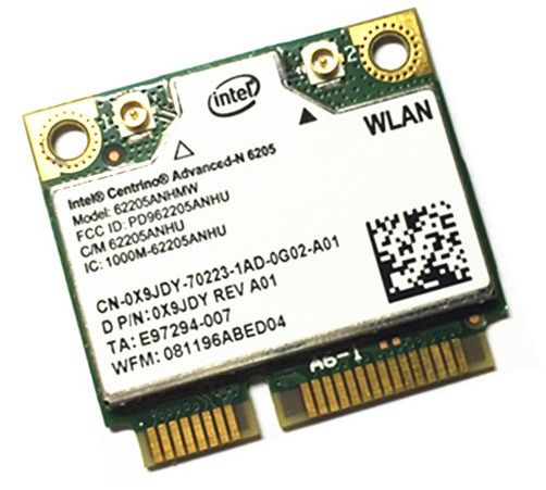 ใหม่ขายส่งสำหรับ In Advanced-N 6205 6205HMW Half MINI PCI-E 2.4GHz5GHz WIFI ไร้สาย WLAN การ์ด300Mbps