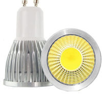 หลอดไฟ LED GU10 COB โคมไฟถ้วยอะลูมิเนียม3W 5W 7W 85-265V เปลี่ยนสปอตไลท์12W 20W 30W แบบดั้งเดิม