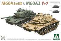 TAKOM 5022 1/72 M60A1 W/ERA &amp; M60A3 1+ 1ชุดประกอบโมเดล