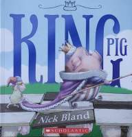 English original King pig learning music childrens book