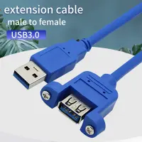 Male To Female Extension Cable Charging Transmission USB3.0 Cable Suitable for Mobile Phone Keyboard U Disk Printer Cable 1m