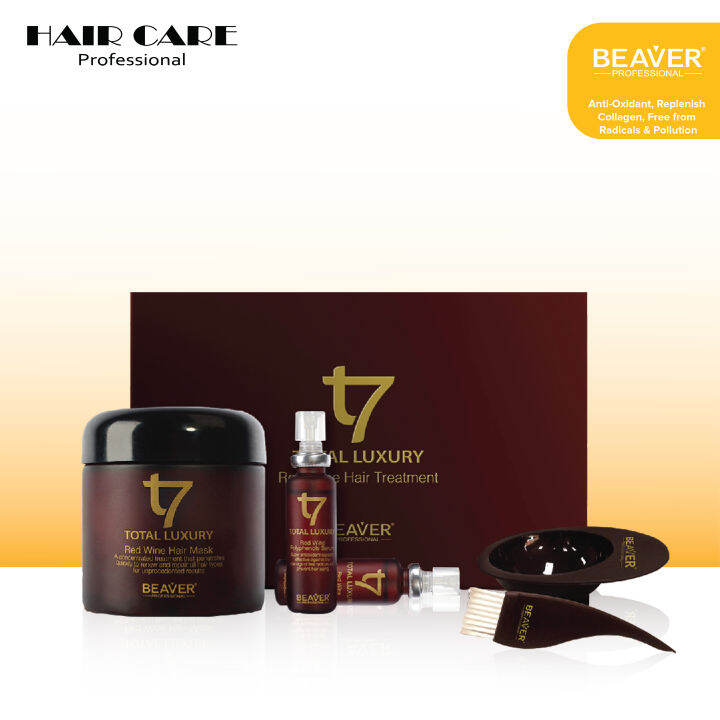 Beaver Total Luxury Red Wine Hair Treatment 500ml*1+30ml*4 | Lazada Beaver Total Luxury Red Wine Hair Treatment 500ml*1+30ml*4 | Lazada