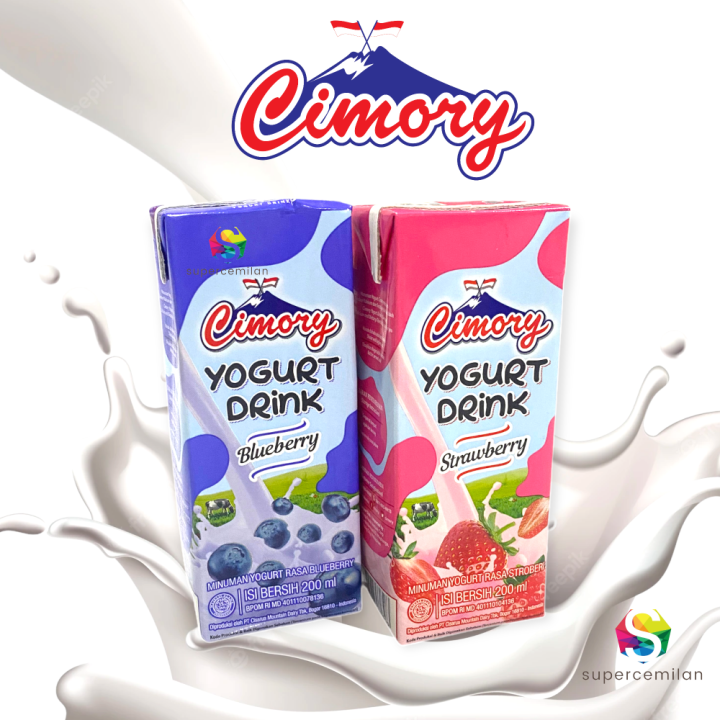 Cimory Yogurt Drink Blueberry / Strawberry Yoghurt 200 ML Lazada