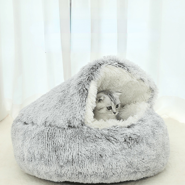 long-plush-pet-dog-cat-bed-soft-cat-warm-bed-round-plush-house-bed-for-small-dogs-for-cats-nest-2-in-1-cat-bed